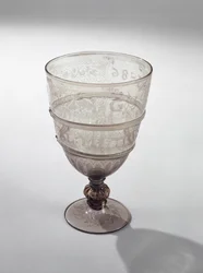 Pokal af Jacopo Verzelini, 1586 (glas)